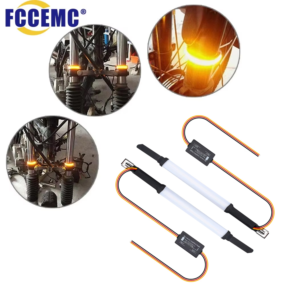 Sos Light Strobe - 2Pcs LED Motorcycle Turn Signal Indicator