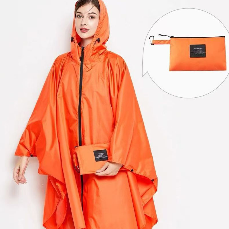 Colorful Plus Size Floral Rain - Emergency Poncho Rain avaliação e preço