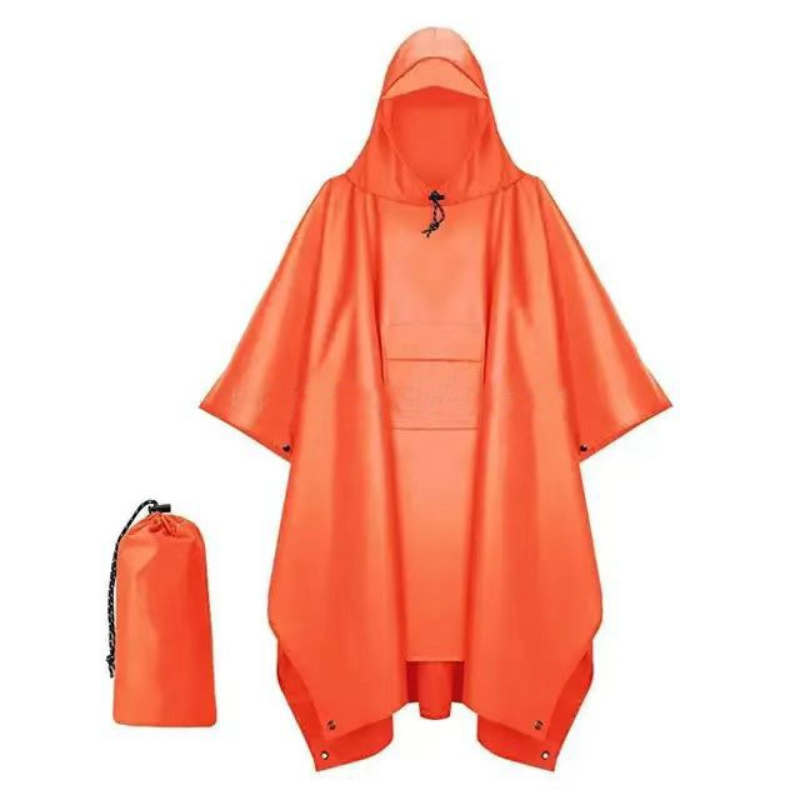 Outdoor 3 In 1  Military Rainc - Emergency Poncho Rain avaliação e preço