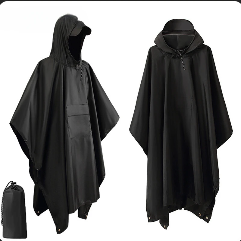 Outdoor 3 In 1  Military Rainc - Emergency Poncho Rain avaliação e preço