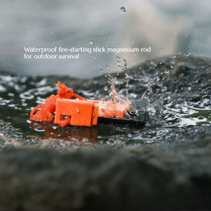 5PCS Outdoor Survival Waterpro - Magnesium Fire Starter avaliação e preço
