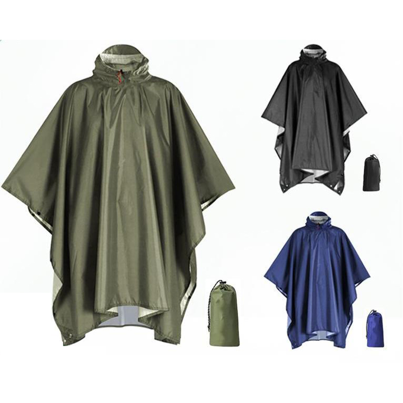Heavy Duty Rain Poncho For Bac - Emergency Poncho Rain avaliação e preço