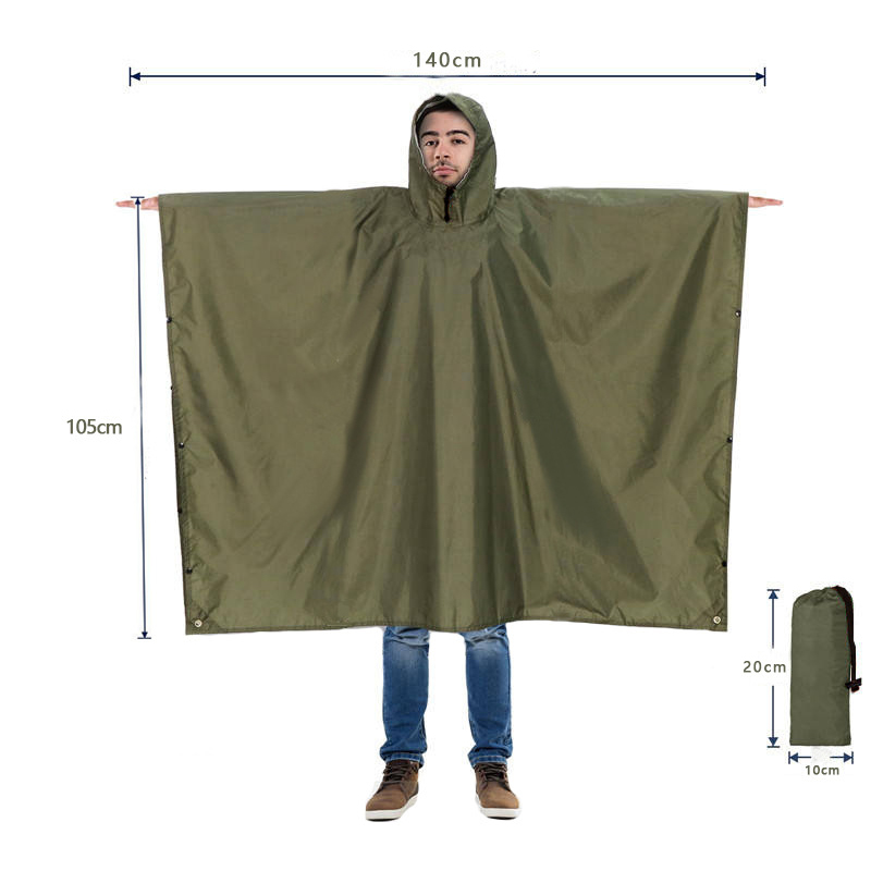 Heavy Duty Rain Poncho For Bac - Emergency Poncho Rain avaliação e preço