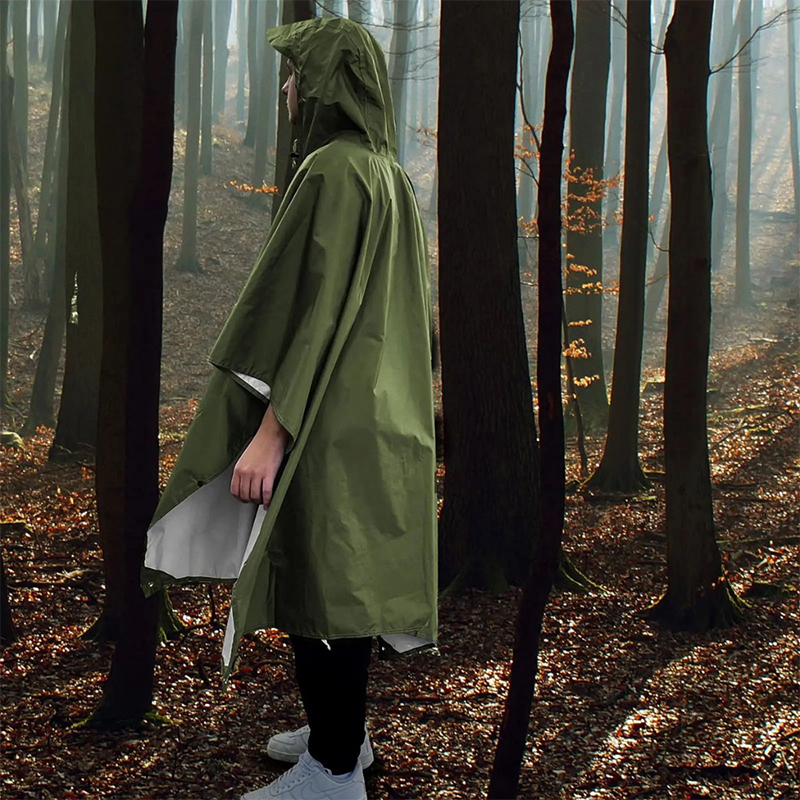 Heavy Duty Rain Poncho For Bac - Emergency Poncho Rain avaliação e preço