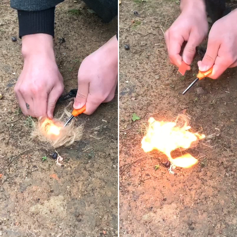 Outdoor Survival Flint Fire St - Fire Starting Kit avaliação e preço