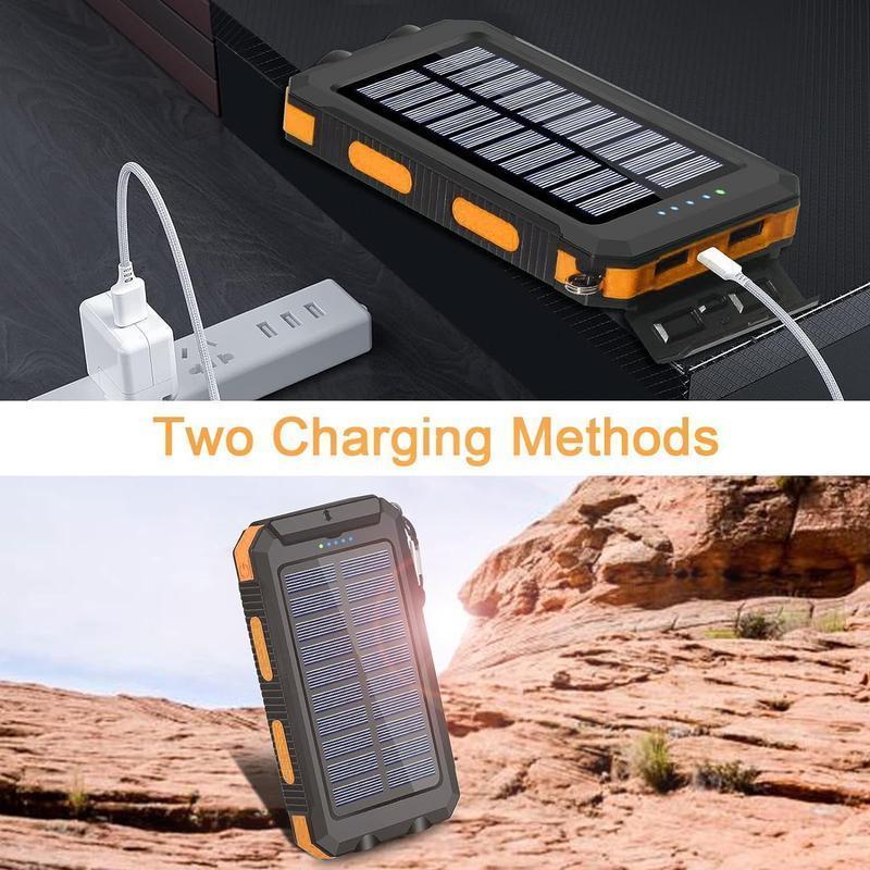 【FREEShip】Solar Charger PowerB - Solar Emergency Charger avaliação e preço