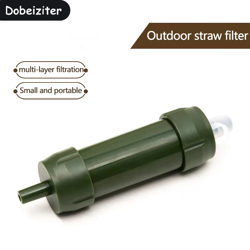 Mini Water Filter Straw Portab - Water Purification Straw avaliação e preço