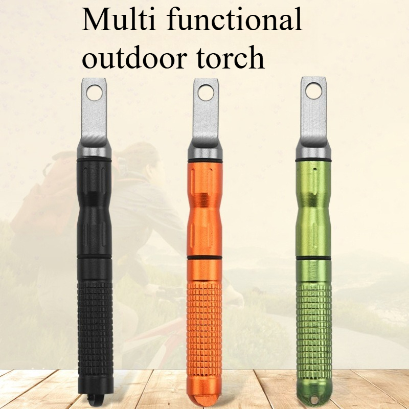2PCS  Multifunctional Flint Wa - Magnesium Fire Starter avaliação e preço