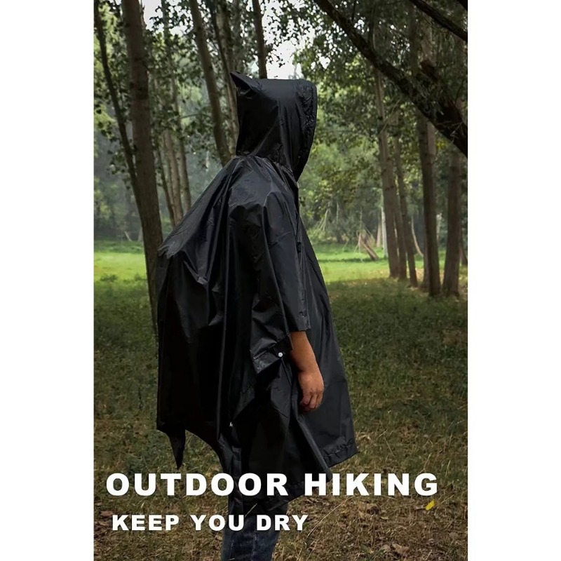 Thickened Backpack Outdoor Hik - Emergency Poncho Rain avaliação e preço