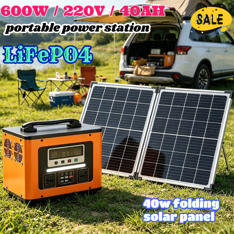 Original 220V 40AH Portable Po - Solar Emergency Charger avaliação e preço