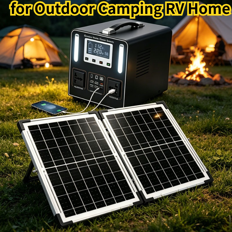 New 500W 220V High Power  LiFe - Solar Emergency Charger avaliação e preço