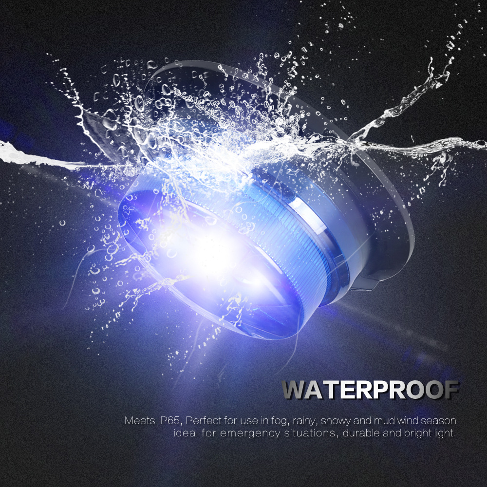 Magnetic Base LED Blue Emergen - Sos Light Strobe avaliação e preço