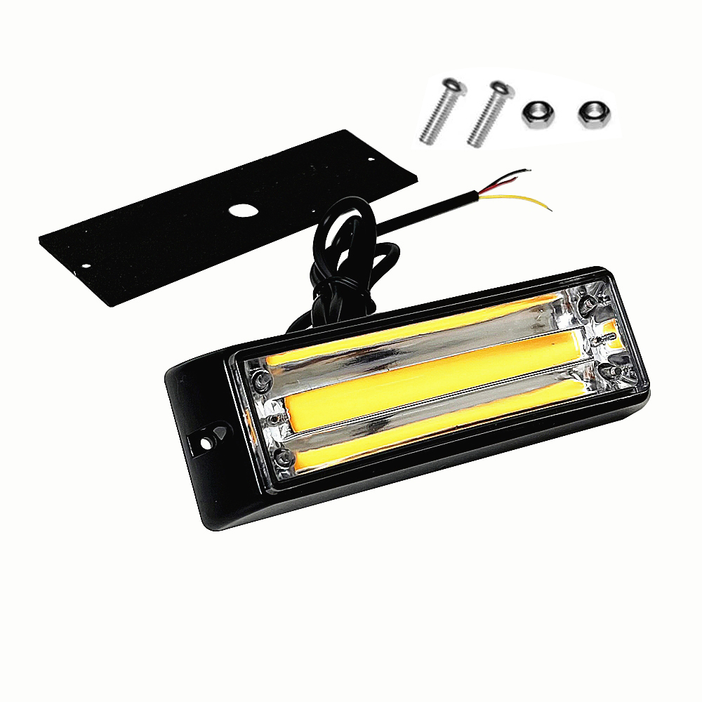 2pcs COB LED Warning Light Eme - Sos Light Strobe avaliação e preço