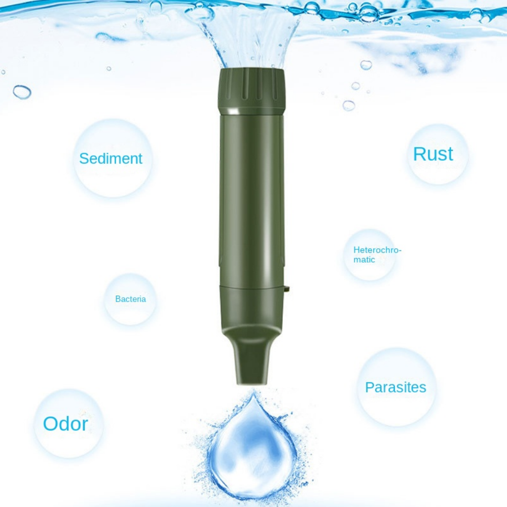 Mini Mini Water Filter Straw P - Water Purification Straw avaliação e preço