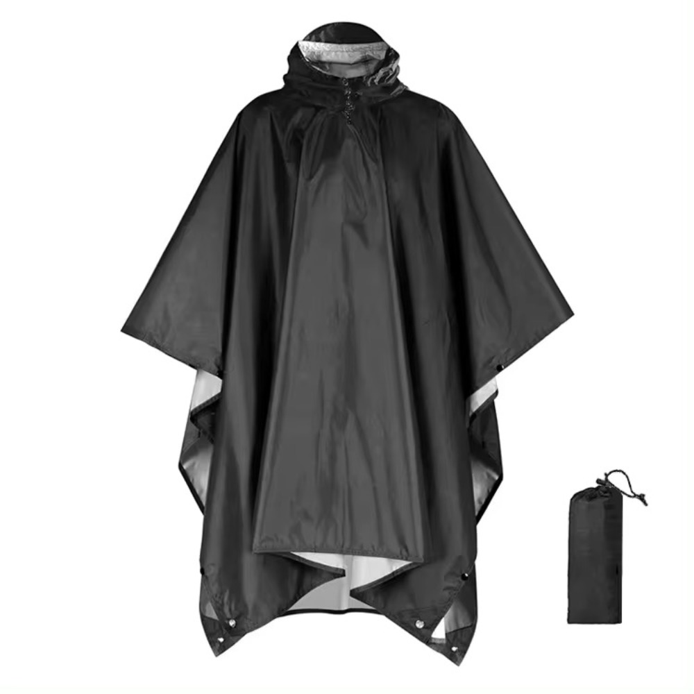 New 3 in 1 Outdoor Raincoat Ho - Emergency Poncho Rain avaliação e preço