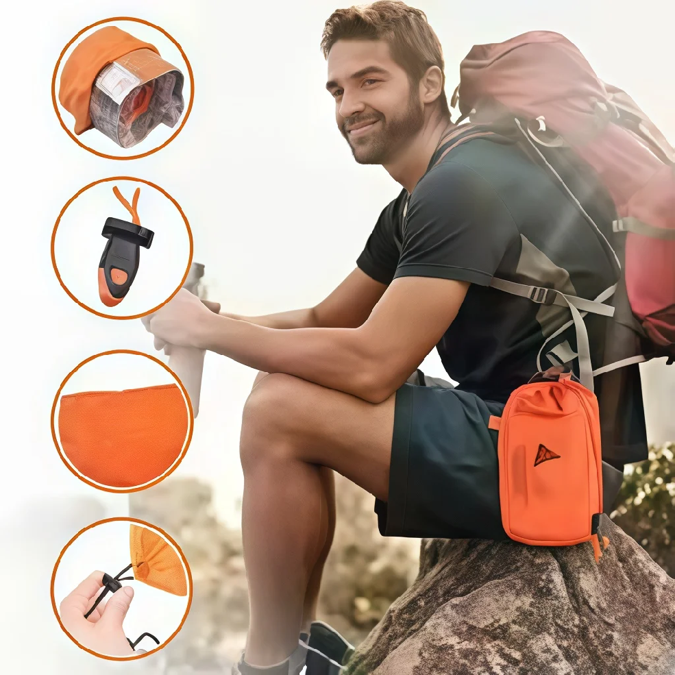 2-Person Emergency Survival Sh - Emergency Mylar Tent avaliação e preço