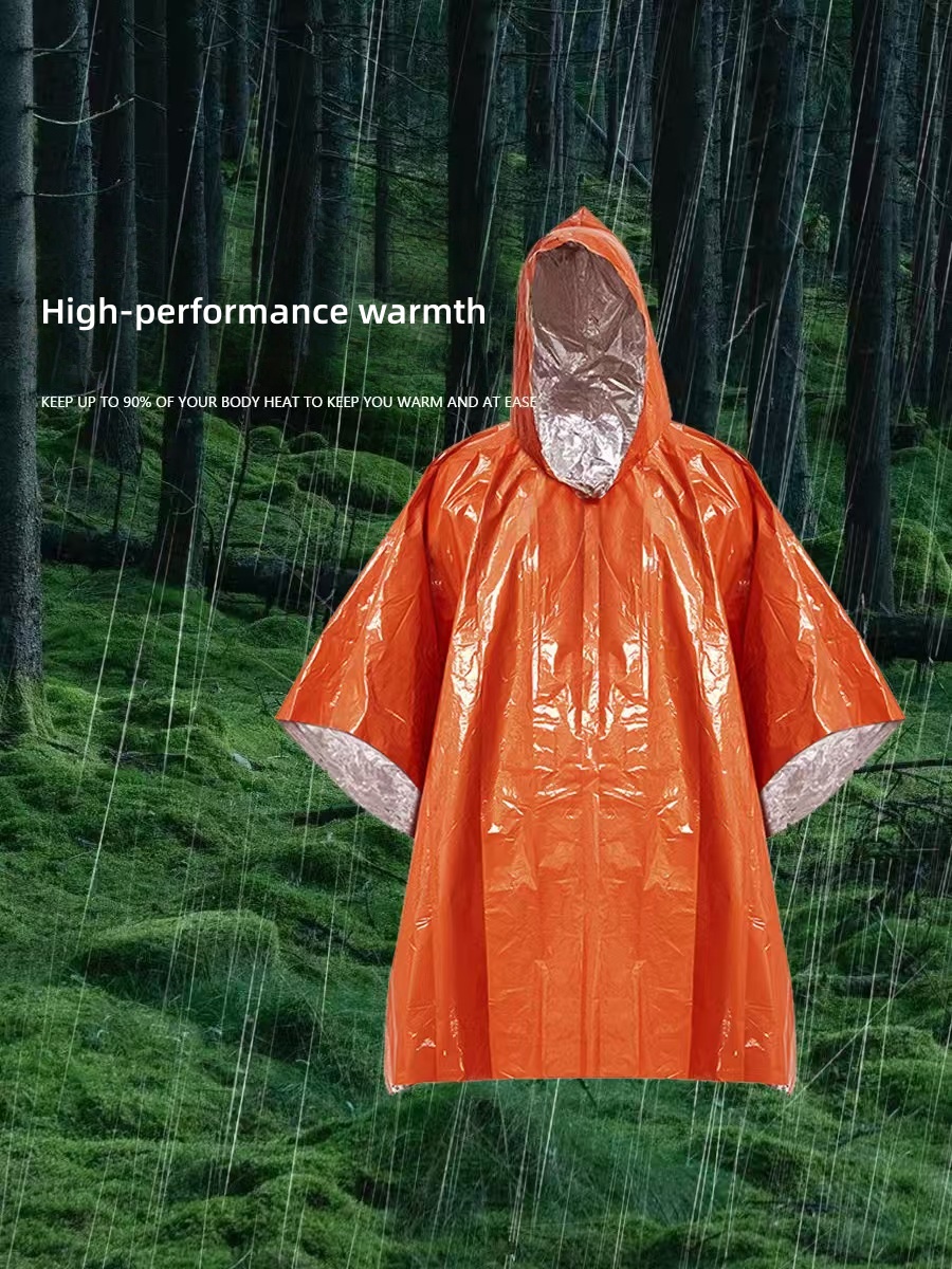 Outdoor Portable Emergency Rai - Survival Blanket Reflective avaliação e preço