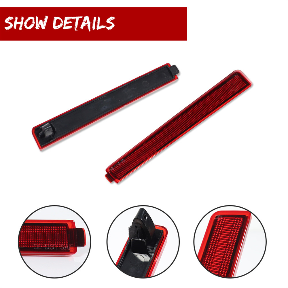 Smoked / Red Lens Rear Bumper  - Signal Flare Kit avaliação e preço