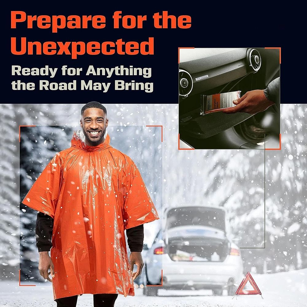 1Pcs Hiking Travel Tent Rainwe - Emergency Poncho Rain avaliação e preço