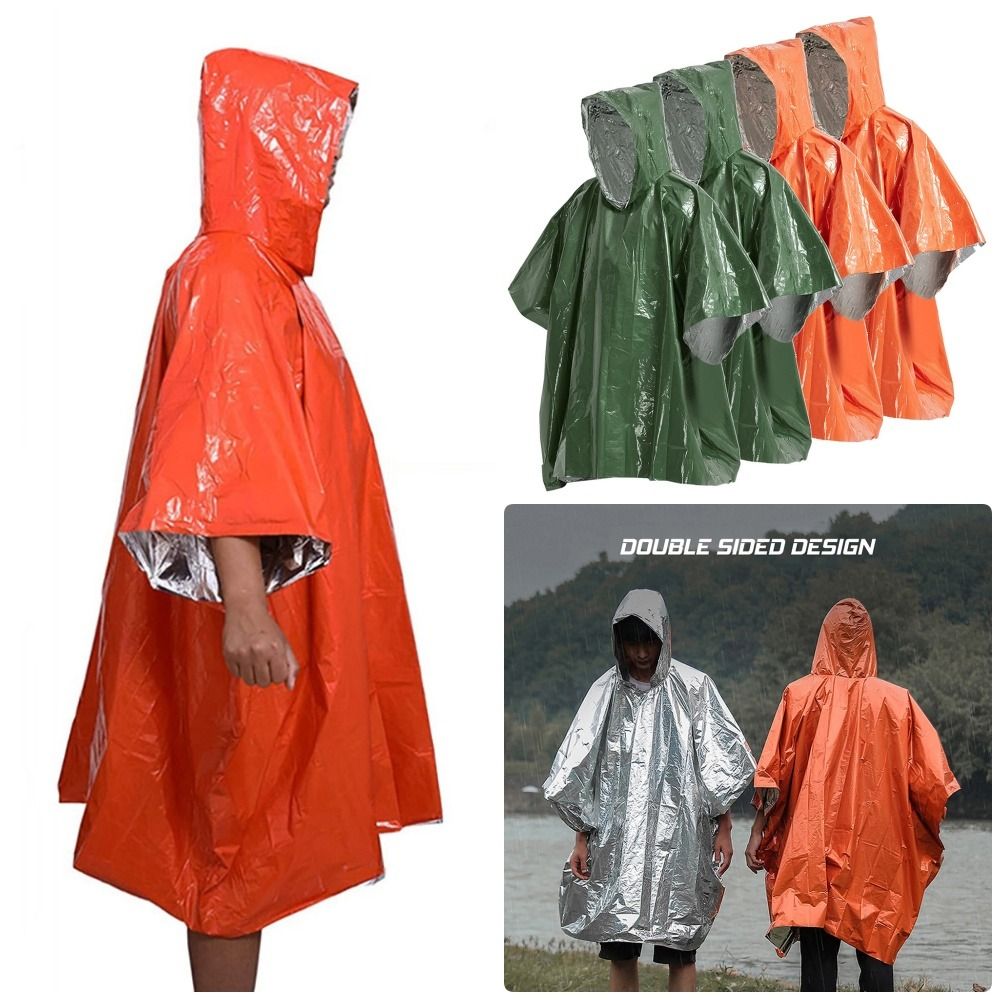 1Pcs Hiking Travel Tent Rainwe - Emergency Poncho Rain avaliação e preço
