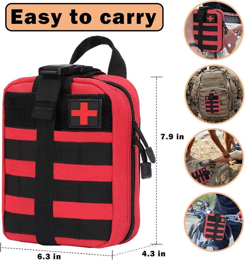 Tactical First Aid Bag Surviva - Bivy Bag Emergency avaliação e preço