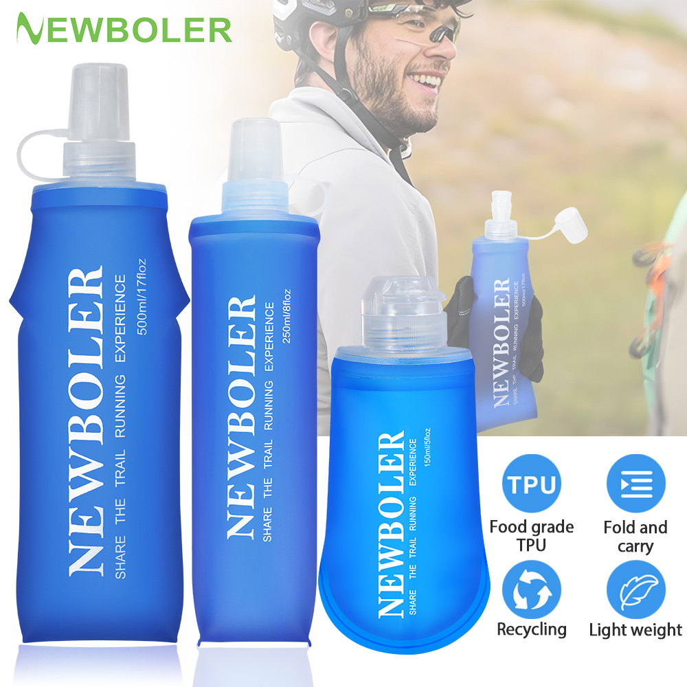 NEWBOLER 150ml 250ml 500ml Wat - Water Bag Collapsible avaliação e preço