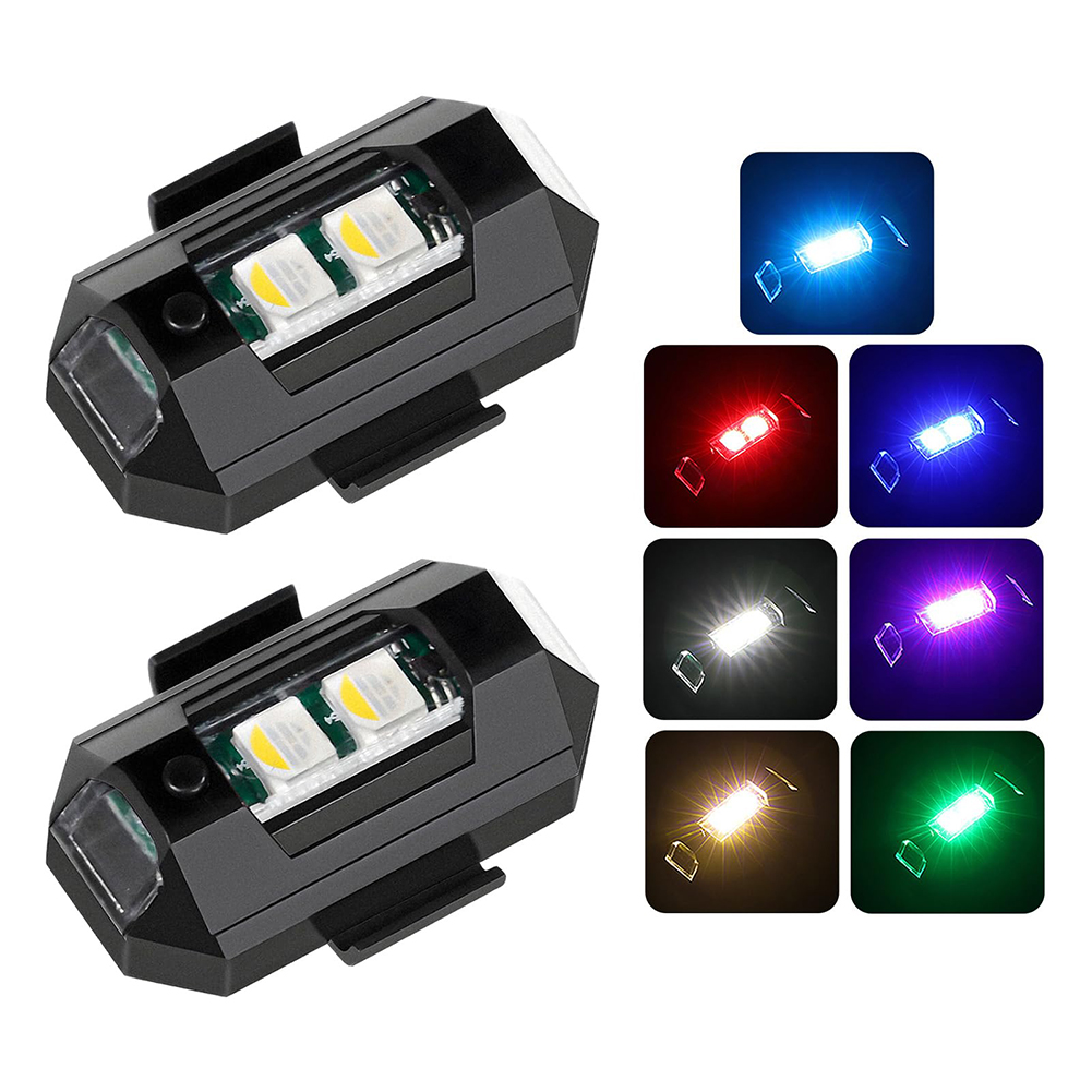 2PCS Mini LED Strobe Lights De - Sos Light Strobe avaliação e preço