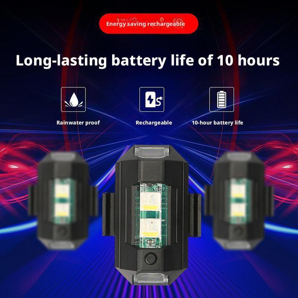 2PCS Mini LED Strobe Lights De - Sos Light Strobe avaliação e preço