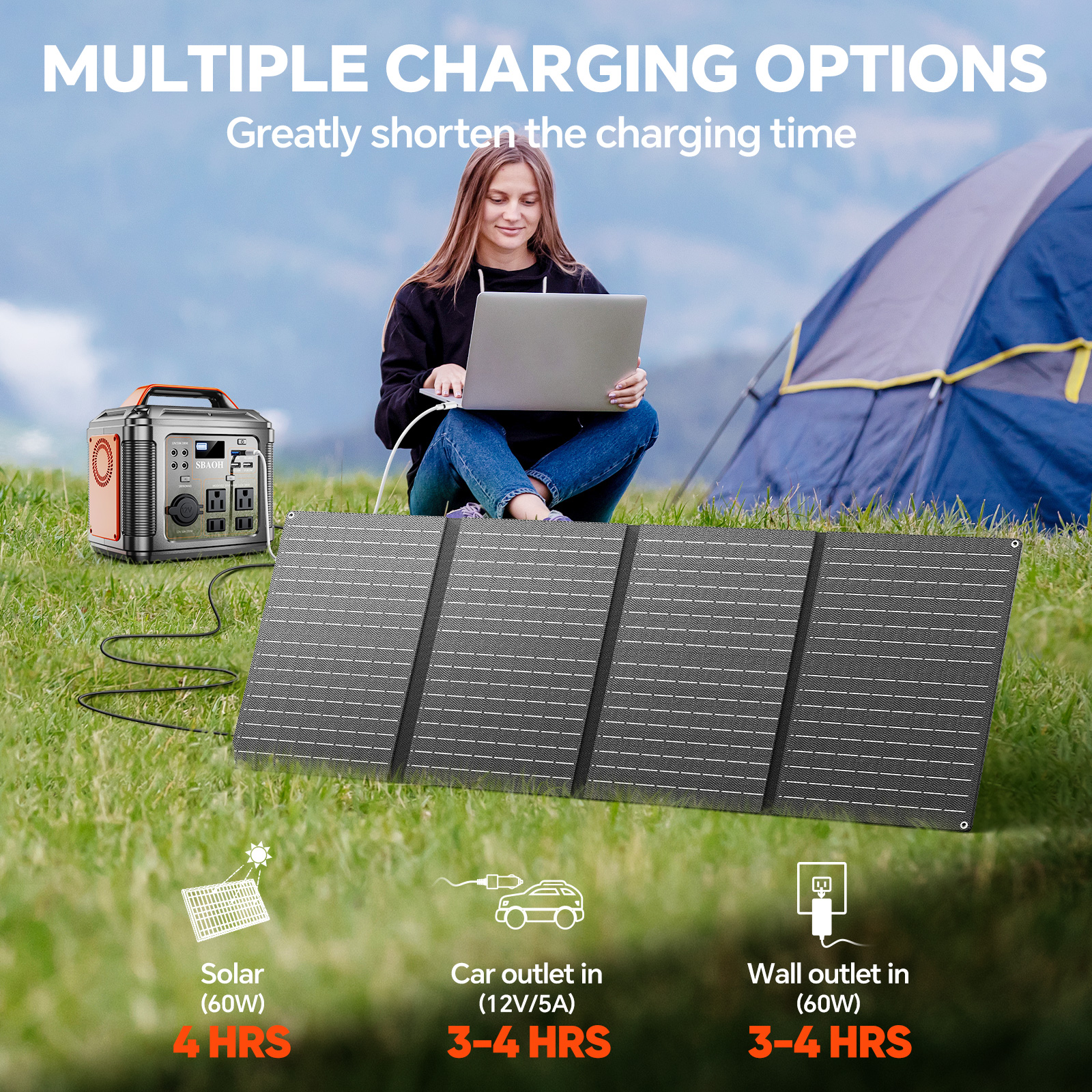 300W Portable Power Station, 2 - Solar Emergency Charger avaliação e preço