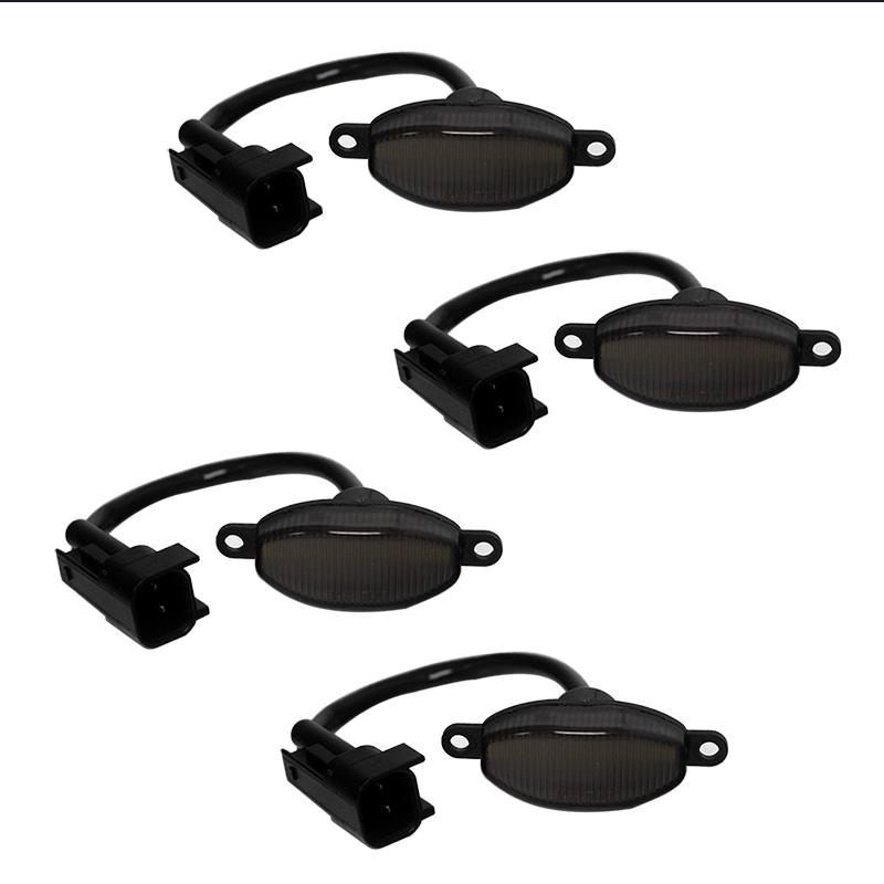 4PCS Smoked Lens Front Amber & - Signal Flare Kit avaliação e preço