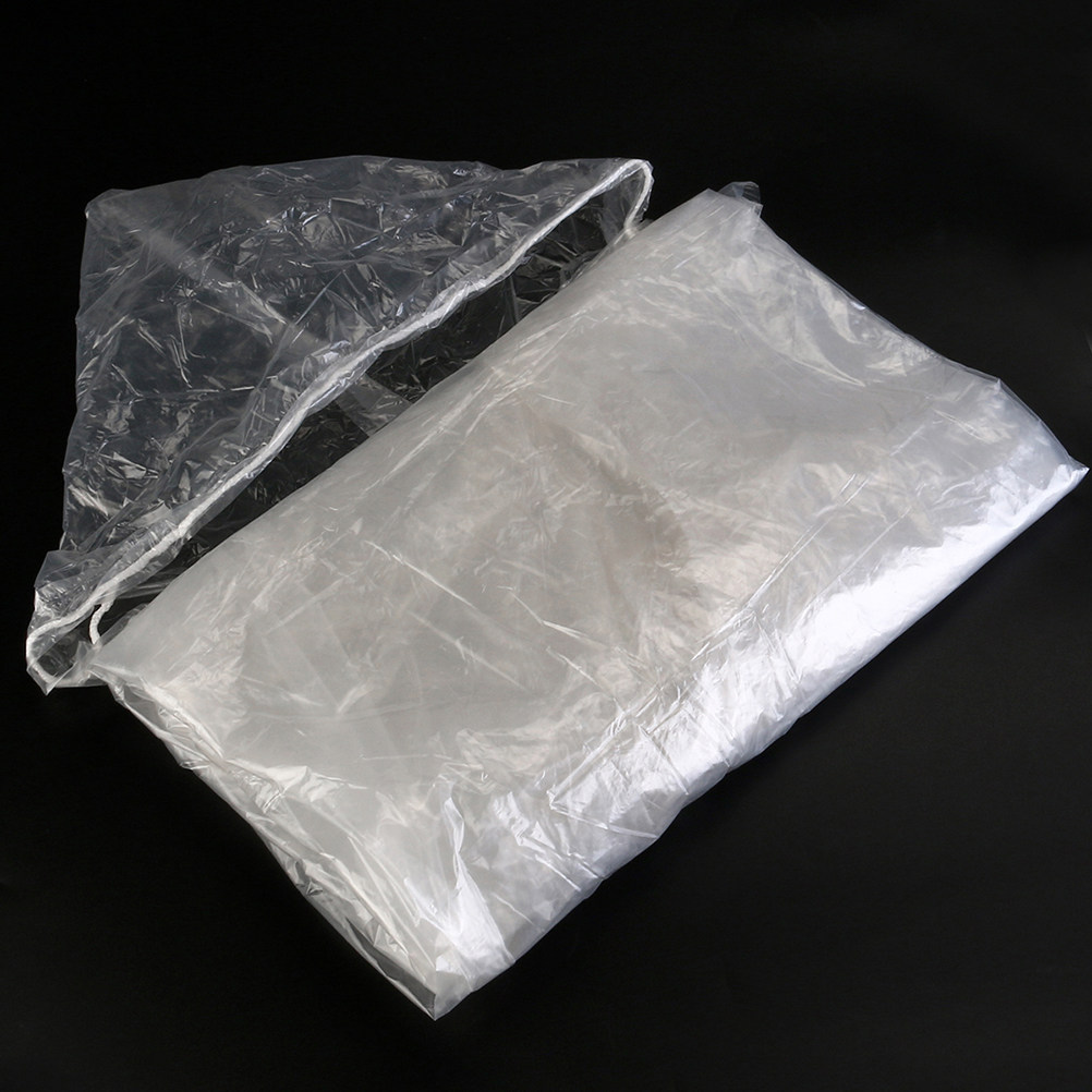 10Pcs Adult Disposable Raincoa - Emergency Poncho Rain avaliação e preço