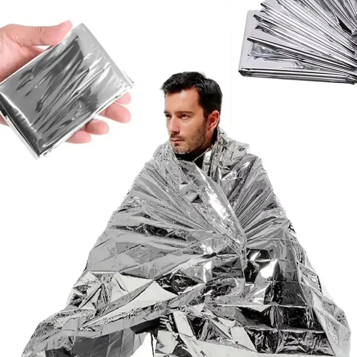 Waterproof Emergency Blanket O - Survival Blanket Reflective avaliação e preço