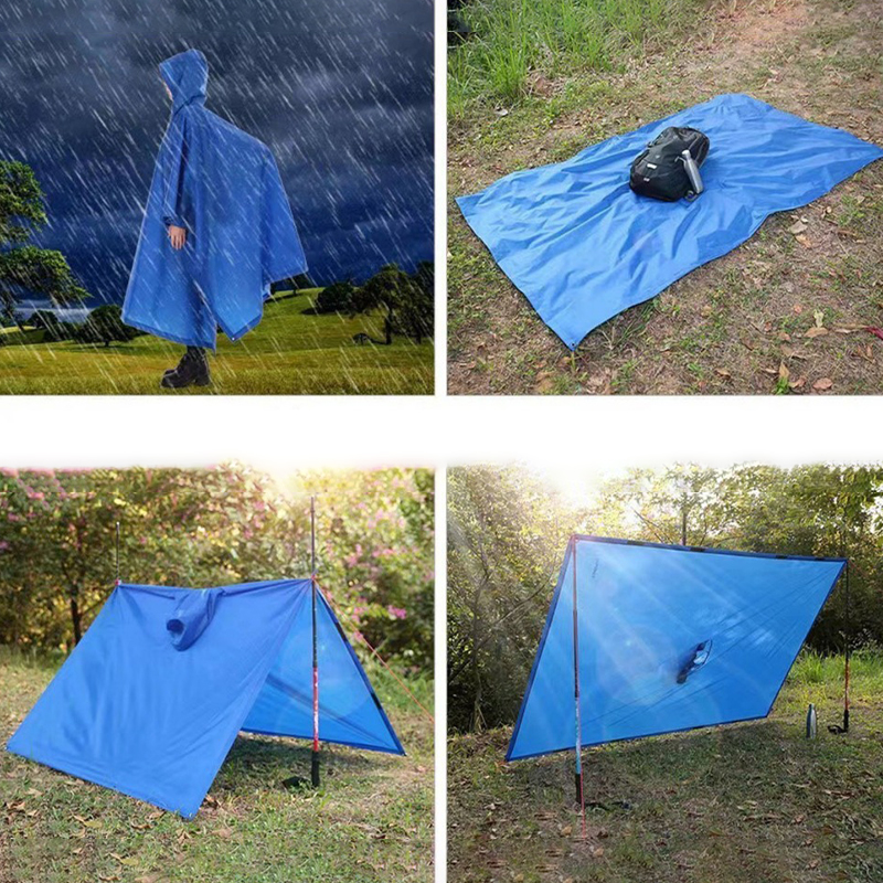Heavy Duty Rain Poncho For Bac - Emergency Poncho Rain avaliação e preço