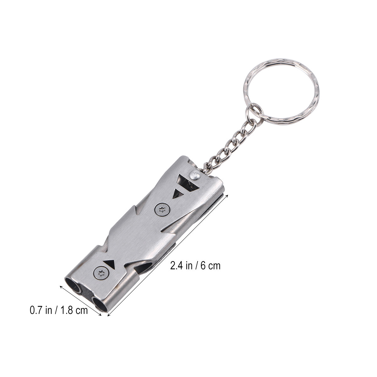 1Pcs Emergency Double Tube Sur - Emergency Whistle Loud avaliação e preço