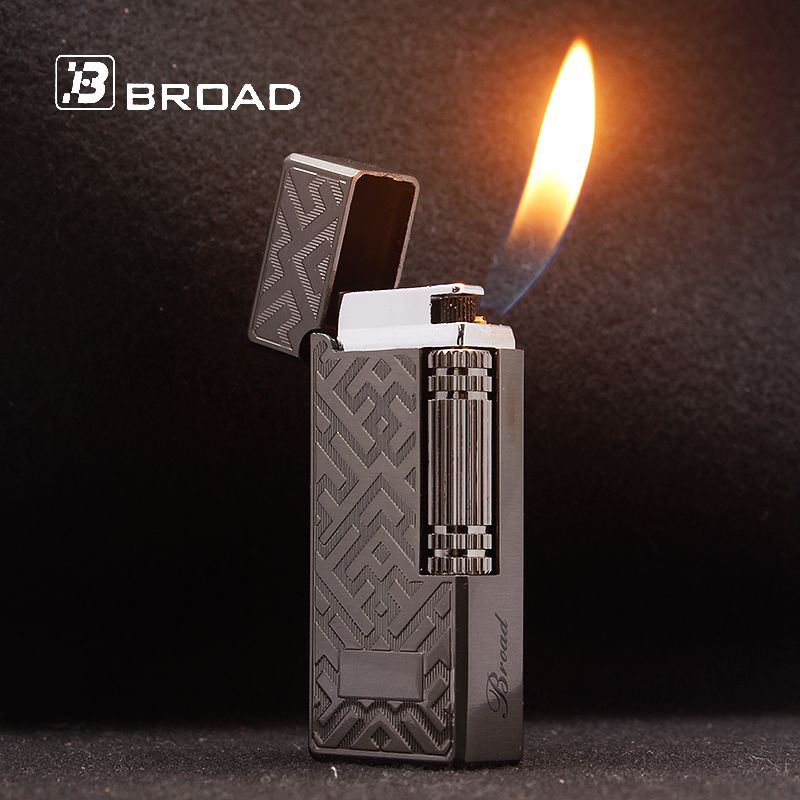 BROAD Flint Gas Lighter Butane - Fire Starting Kit avaliação e preço