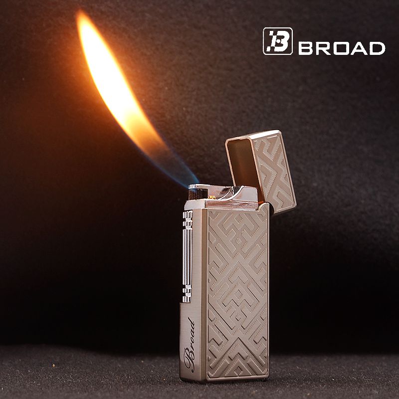 BROAD Flint Gas Lighter Butane - Fire Starting Kit avaliação e preço