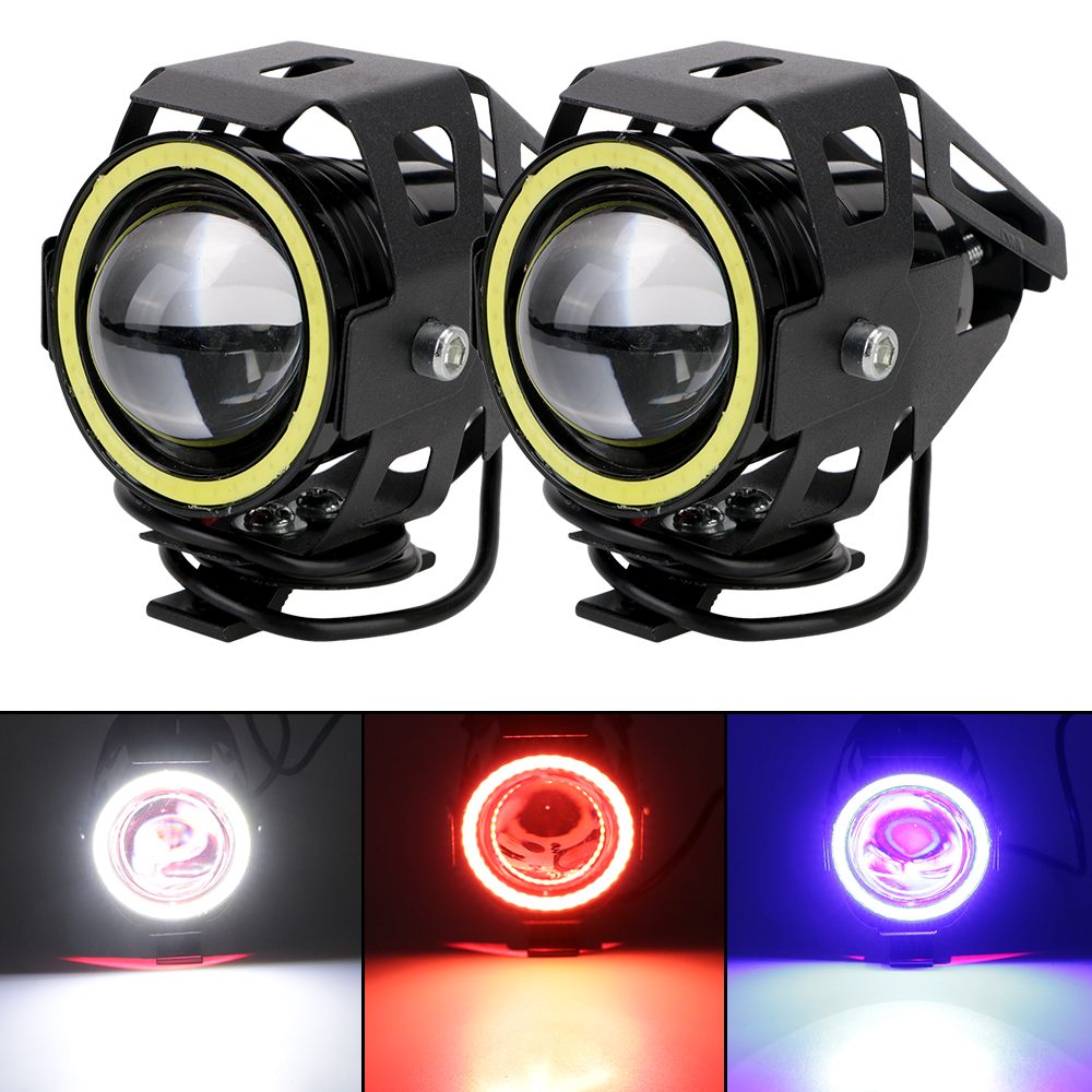 12V -80V 6500K U7 Laser Lens M - Sos Light Strobe avaliação e preço