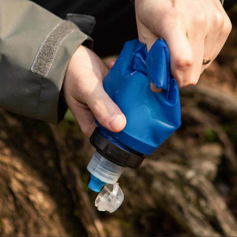 500Ml Water Filter Bottle Wate - Water Purification Straw avaliação e preço