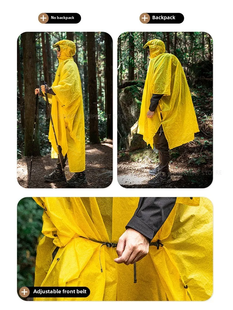 15D/210T Raincoat Waterproof R - Emergency Poncho Rain avaliação e preço